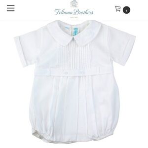 Feltman Brothers Classic White Francis Baptism / Christening Bubble